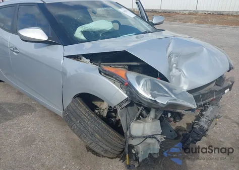 2015 Hyundai Veloster из США, поврежденный, VIN KMHTC6AD3FU239290